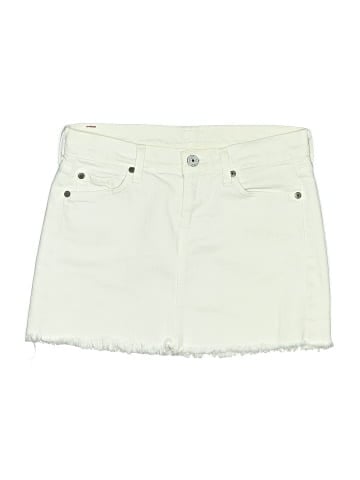 7 For All Mankind Denim Skirt (view 1)