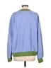 Maeve Color Block Blue Pullover Sweater Size S - photo 2