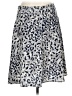 John Roberts Animal Print Blue Casual Skirt Size 12 - photo 2