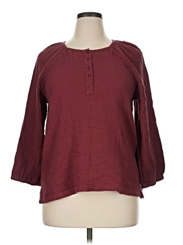 Jag 3/4 Sleeve Blouse (view 1)