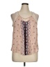 Skylar + Jade Tan Sleeveless Blouse Size 1X - photo 1