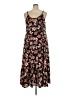 Torrid Floral Black Casual Dress Size 2X Plus (2) - photo 2