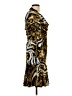 MESMERIZE Animal Print Brown Cocktail Dress Size L - photo 4