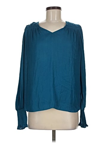 Maison d' Amelie Long Sleeve Blouse (view 1)