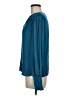 Maison d' Amelie 100% Polyester Teal Long Sleeve Blouse Size M - photo 5