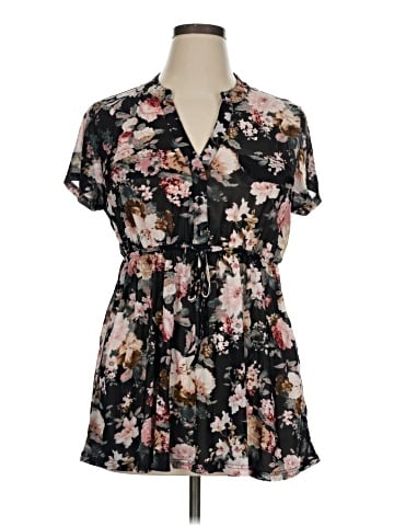 Assorted Brands Short Sleeve Blouse (view 1)