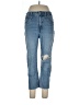 Madewell Hearts Blue Jeans Size 30 waist (petite) - photo 1