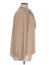 Adrienne Vittadini 100% Polyester Tan Long Sleeve Blouse Size XL - photo 4