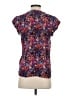 Joie 100% Silk Blue Short Sleeve Silk Top Size XS - photo 2