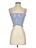 Express 100% Elastic Blue Tube Top Size XS - photo 1
