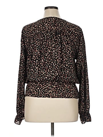 Kaari Blue Long Sleeve Blouse (view 2)