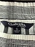 Chadwicks 100% Polyester Stripes Gray Casual Pants Size S - photo 7