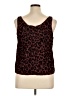J.Crew Always Burgundy Sleeveless Top Size 14 - photo 2
