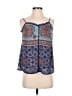 Collective Concepts 100% Polyester Blue Sleeveless Blouse Size XS - photo 1