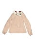 Mini Boden 100% Cotton Tan Long Sleeve Blouse Size 6 - 7 - photo 1