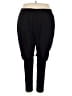 Lands' End Solid Black Active Pants Size 3X - photo 1