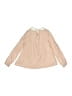 Mini Boden 100% Cotton Tan Long Sleeve Blouse Size 6 - 7 - photo 2