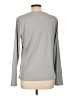 Nine West Gray Long Sleeve T-Shirt Size L - photo 2