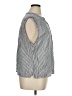 Old Navy Stripes Gray Sleeveless Button-Down Shirt Size XL - photo 4