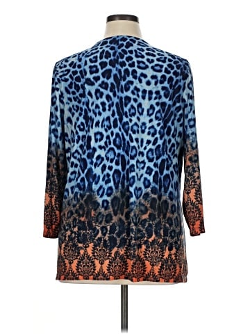 Susan Graver 3/4 Sleeve Blouse (view 2)
