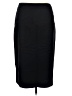 Pendleton 100% Virgin Wool Solid Black Wool Skirt Size 14 - photo 2