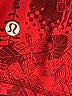 Lululemon Athletica Graphic Red Athletic Shorts Size 4 - photo 3