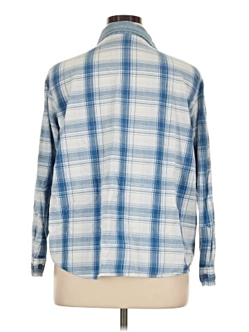 Lemon Grass Long Sleeve Button-Down Shirt (view 2)