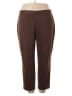 Jones New York Brown Active Pants Size 20 - photo 1