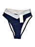 Cupshe Color Block Blue Swimsuit Bottoms Size XS - photo 1