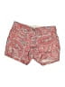 Old Navy 100% Cotton Paisley Red Shorts Size 4 - photo 1