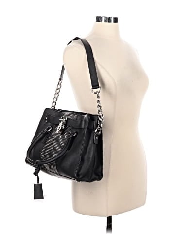 MICHAEL Michael Kors Leather Satchel (view 2)