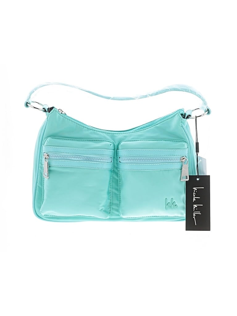 Nicole Miller Shoulder Bag In Teal