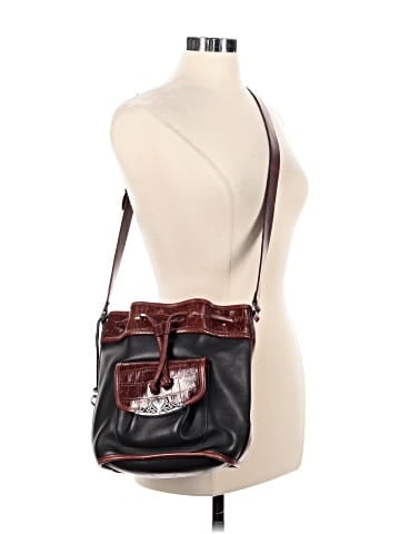 Brighton Leather Bucket Bag (view 2)