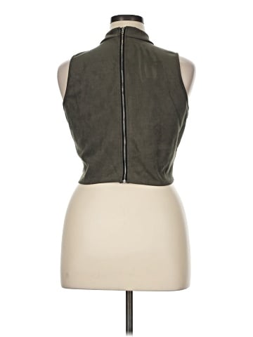 Charlotte Russe Sleeveless Blouse (view 2)