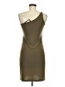 Abi Ferrin 100% Polyester Solid Tan Casual Dress Size M - photo 2
