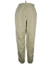 Talbots 100% Cotton Solid Green Casual Pants Size 16 - photo 1