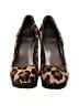 Stuart Weitzman Animal Print Brown Heels Size 6 - photo 2