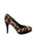 Stuart Weitzman Animal Print Brown Heels Size 6 - photo 1