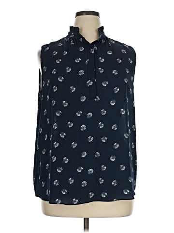Ann Taylor Factory Sleeveless Button-Down Shirt (view 1)