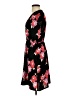 Halogen 100% Polyester Print Black Casual Dress Size S - photo 5