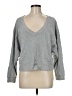 NATION LTD 100% Cotton Gray Pullover Sweater Size M - photo 1