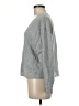 NATION LTD 100% Cotton Gray Pullover Sweater Size M - photo 5