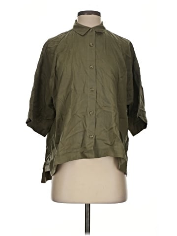Everlane 3/4 Sleeve Button-Down Shirt (view 1)