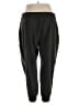 Athleta Solid Black Track Pants Size 1X - photo 2