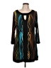 Style&Co Graphic Black Casual Dress Size L - photo 1