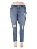 Levi's Hearts Blue Jeans Size 20 - photo 1