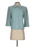 St. John Collection by Marie Gray Solid Teal Blazer Size 2 - photo 1