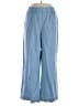 Elle 100% Lyocell Solid Blue Casual Pants Size XXL - photo 1