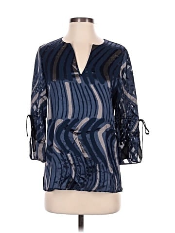 Lafayette 148 New York 3/4 Sleeve Blouse (view 1)