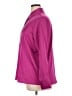Maison d' Amelie Solid Purple Long Sleeve Blouse Size XL - photo 5